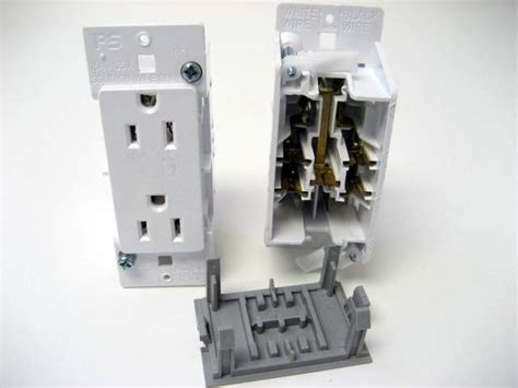 mobile home electrical outlet box|replace self contained outlet.